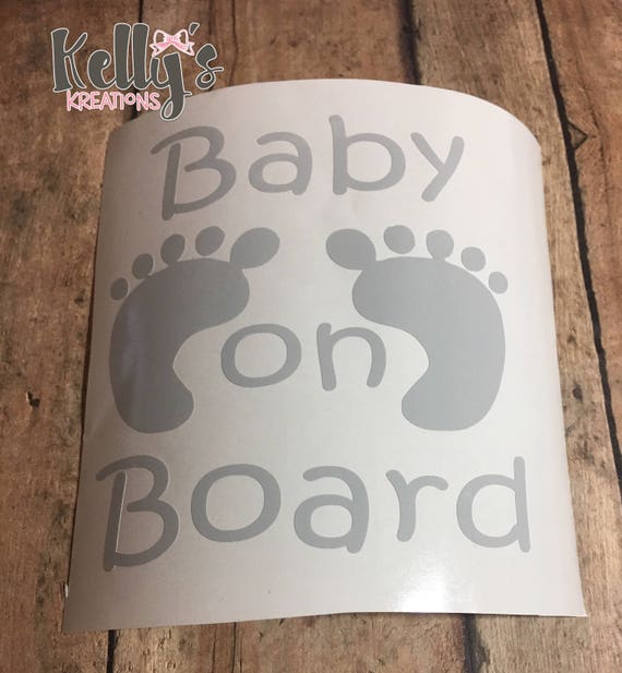 Baby on Board - Footprints –