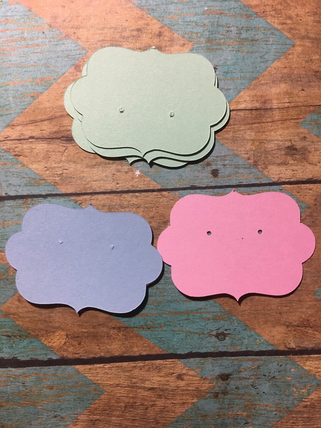 Earring Display Cardscardstock Earring Holdersjewelry Display Earring