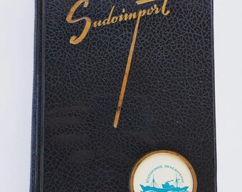 1959 Sudoimport ノートブック Судоимпорт Реклама Блокнот 広告