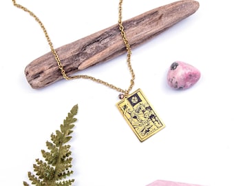 Scorpio: Death Tarot Necklace
