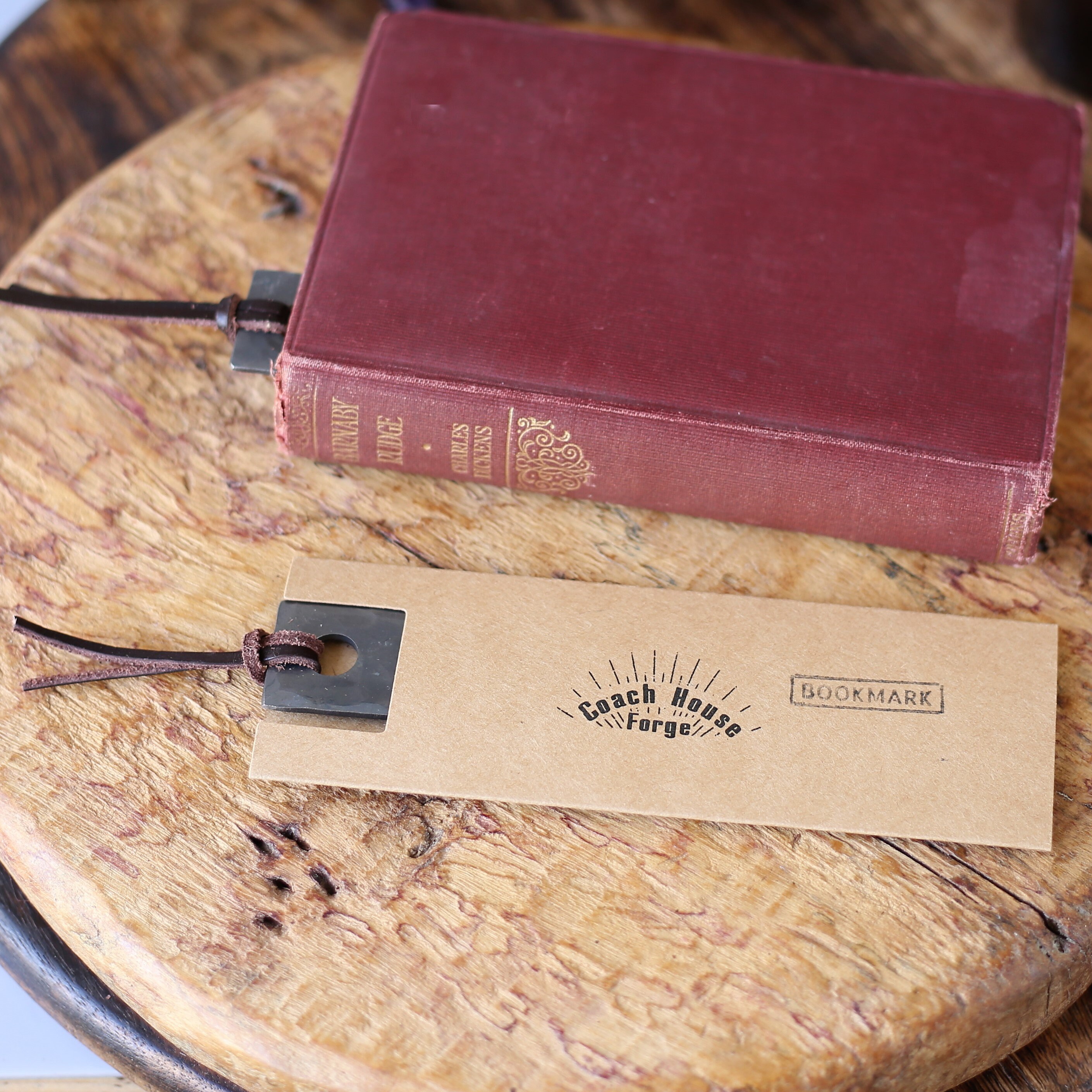 Raw Iron Bookmark, 6th Wedding Anniversary Gift - Tally