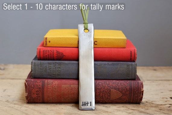 Personalised Iron Bookmark 6th Wedding Anniversary Bookmark Etsy