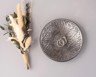 Ironwood Dish. Hand-forged Artisan Home Decor