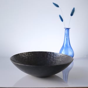 Wedding gift for couple - Xtra Large personalized forged Bowl - Corporate gift - housewarming gift new home - Wedding gift for Newlyweds image 17