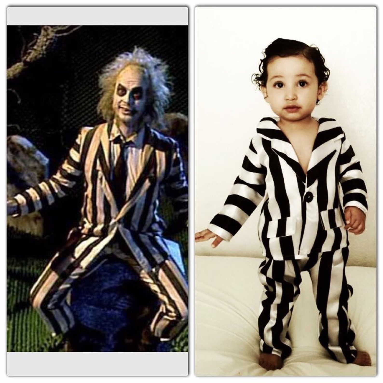 Beetlejuice Costume Boy Bettlejuice Toddler Party Suit Boy Etsy