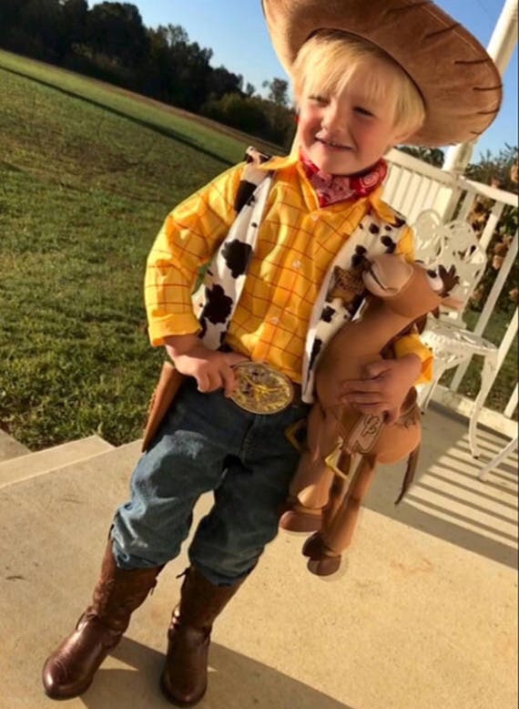 Toy Story Sheriff Woody Kids Costume 