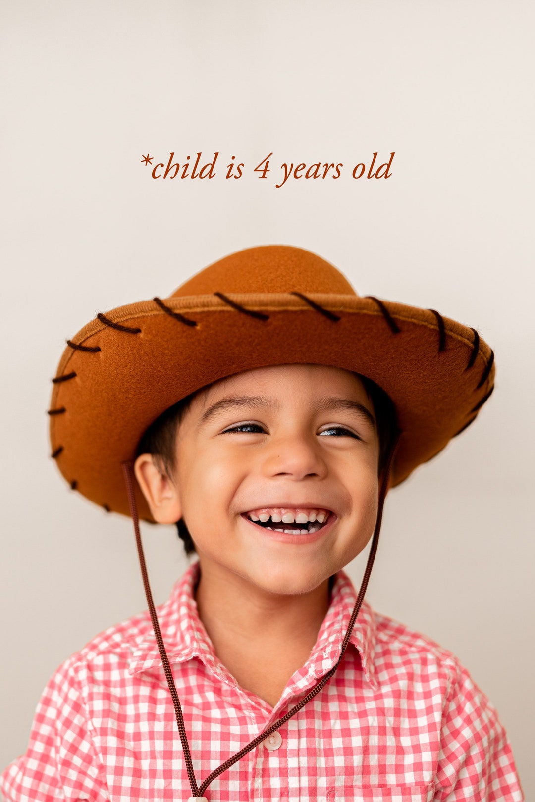 Woody Hat Woody Costume Toy Story Inspired for Children or Toddler Fast