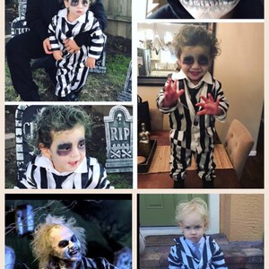 Beetlejuice Costume Boy Bettlejuice Toddler Party Suit Boy - Etsy