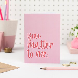 Jij bent belangrijk voor mij steunkaart geestelijke gezondheid kaart geestelijke gezondheid bewustzijn zelfmoordpreventie liefdeskaart steun cadeau revalidatie cadeau hier voor jou