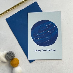 Carte d'anniversaire Lion astrologie Carte astrologie Lion Carte horoscope Carte constellation Carte d'anniversaire zodiaque Carte d'anniversaire juillet août