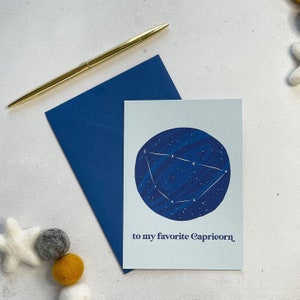 Naar mijn favoriet Steenbok astrologie verjaardagskaart Steenbok kaart Horoscoop kaart sterrenbeeld kaart sterrenbeeld verjaardagskaart december januari