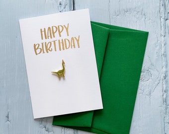 Happy Birthday Choose Your Own Pin Card Custom Greeting Card Card For Girlfriend Card For Boyfriend Design Your Own Card Enamel Pin Card