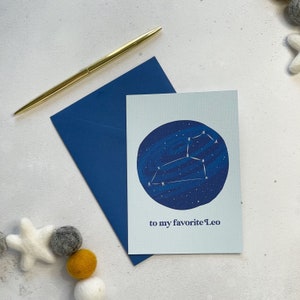 Carte d'anniversaire Lion astrologie Carte astrologie Lion Carte horoscope Carte constellation Carte d'anniversaire zodiaque Carte d'anniversaire juillet août