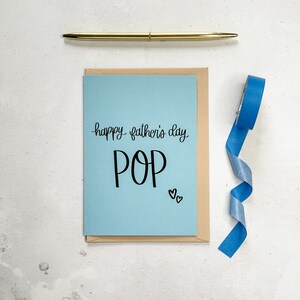 Feliz día del padre pop padres tarjeta de día para pop irlandés día de padre tarjeta irlandesa hecho tarjetas azul día del padre tarjeta de amor tarjeta pop