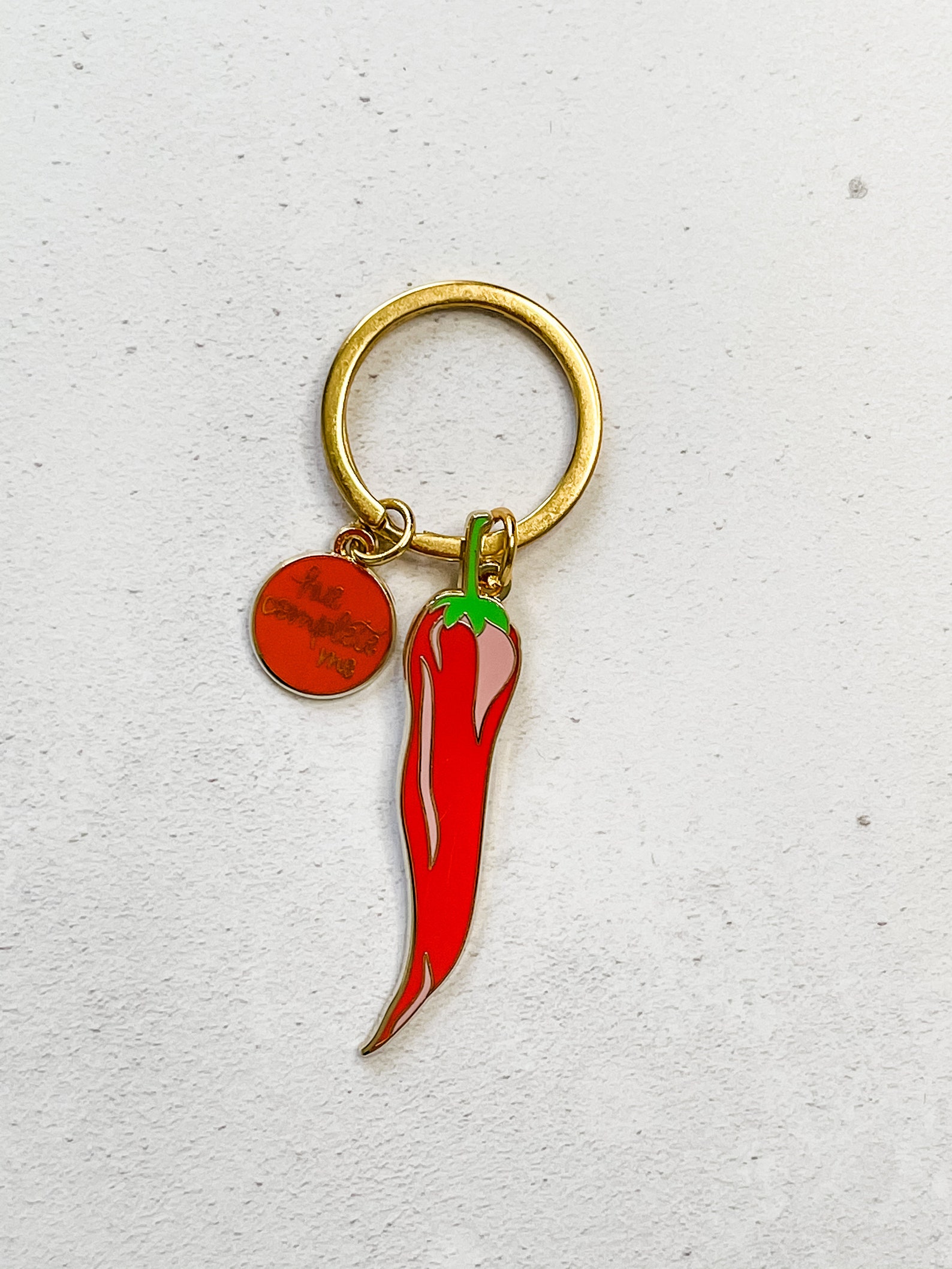 Red Chili Pepper Keychain Foodie Gift Culinary Gift Pepper Etsy