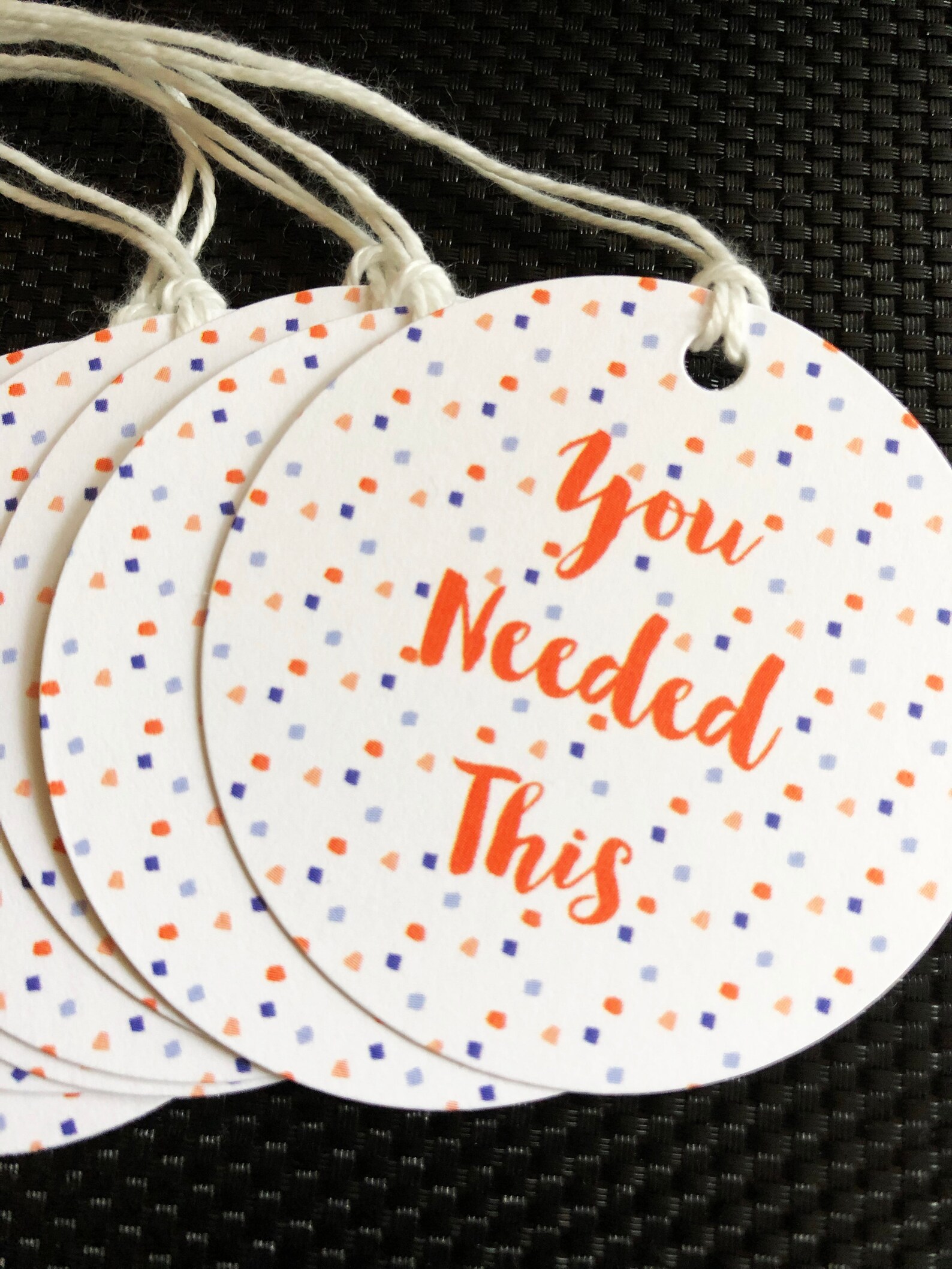 You Needed This Gift Tag Set Funny Gift Wrap Gift Tag Set Gift Etsy