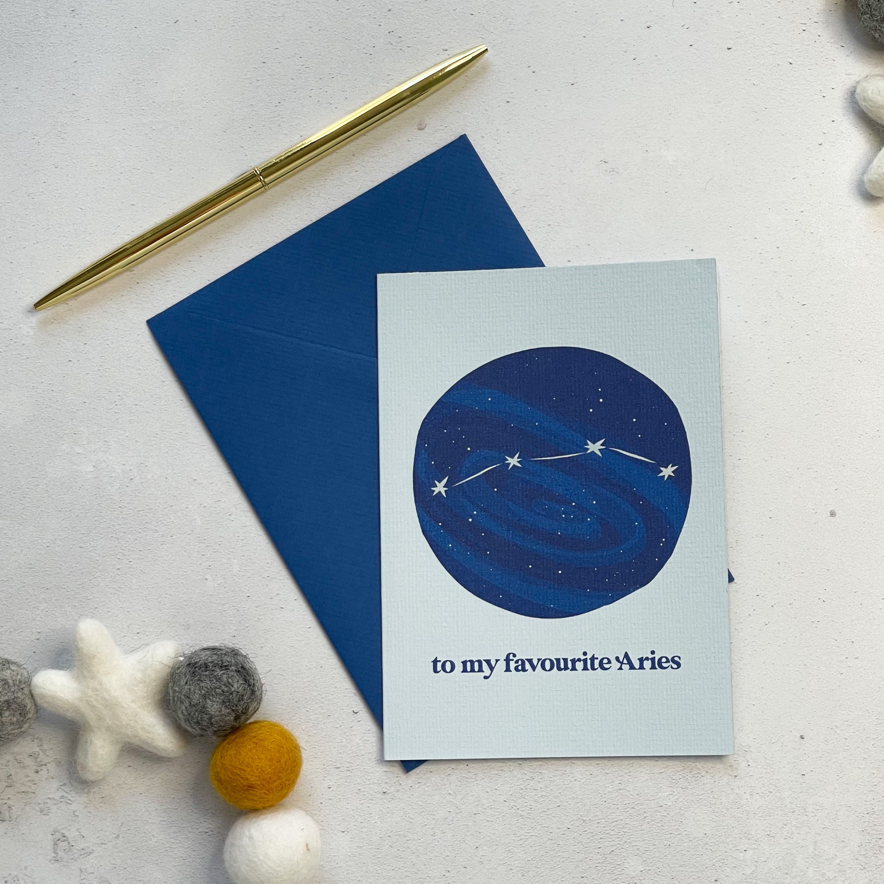 To My Favorite Aries Astrology Birthday Card Aries Card - Etsy