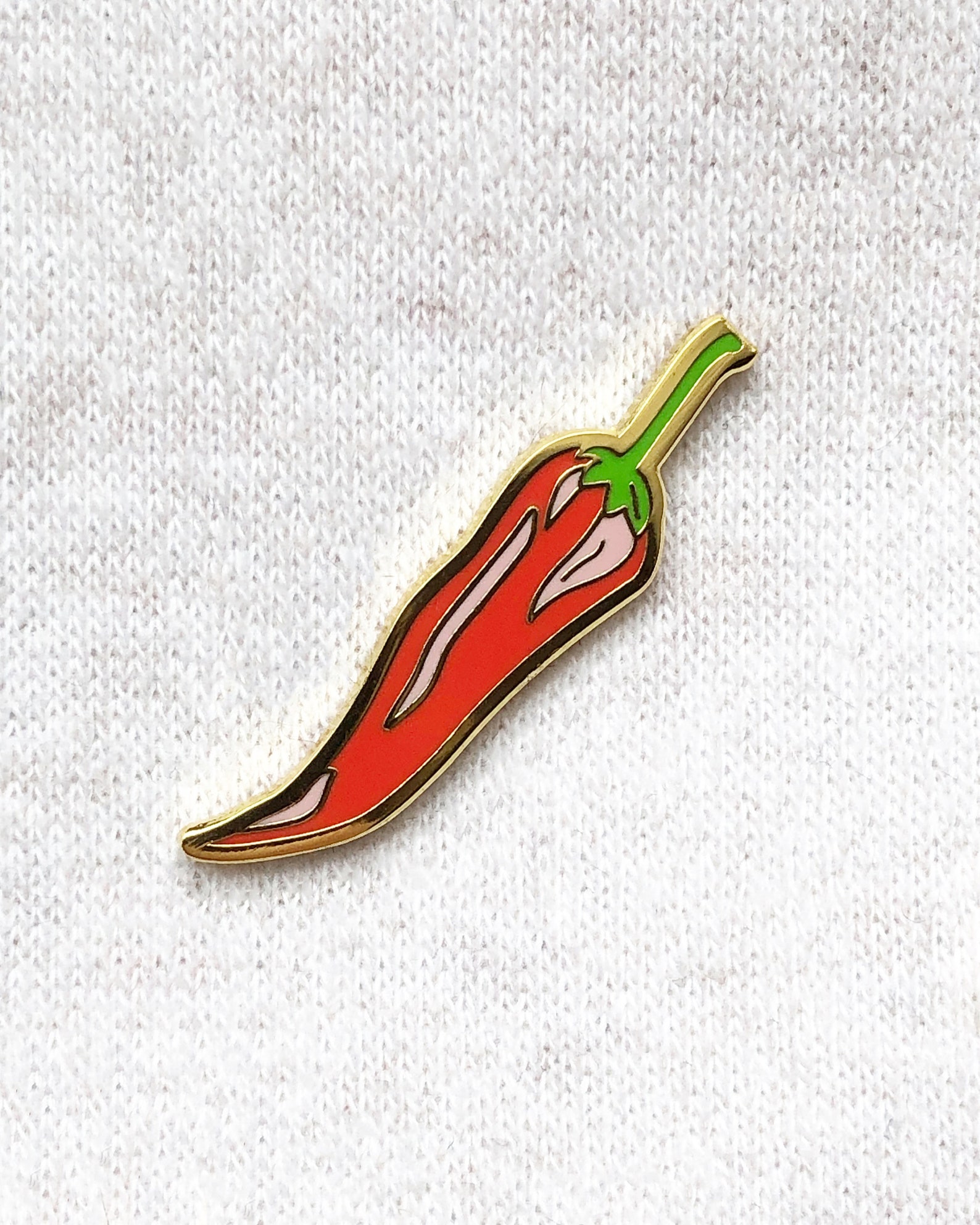 Red Chili Pepper Pin Foodie Gift Culinary Gift Pepper Pin Chili Lapel ...