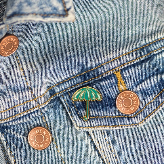 Umbrella Hard Enamel Pin - PNW Gift