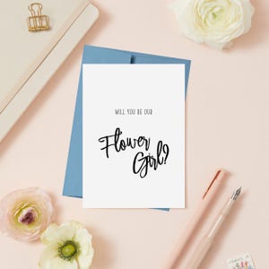 Willst du unser Blumenmädchen sein, Blumenmädchen Karte, Blumenmädchen Vorschlag, Sei mein Blumenmädchen, Blumenmädchen Geschenk, Brautparty Karte, Hochzeitskarte