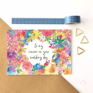 Para meu primo no dia do casamento, cartão de casamento para o primo, cartão do dia do casamento do primo, cartão para o primo, dia do casamento dos primos, no dia do casamento