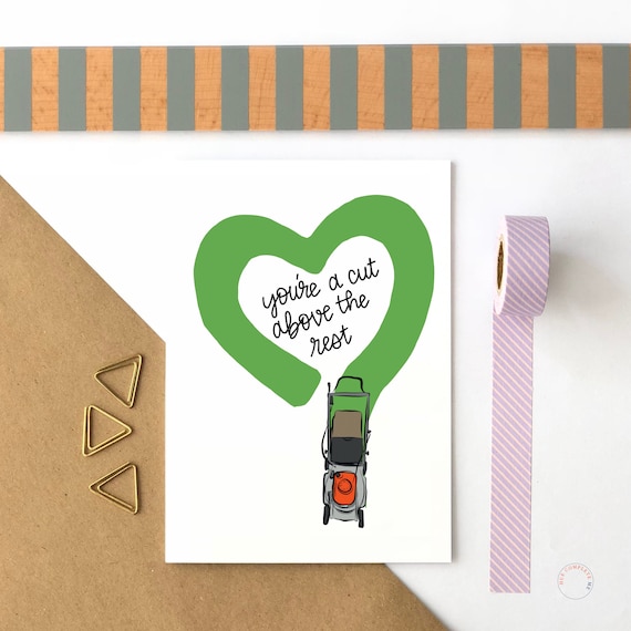 You're A Cut Above the Rest Card for Dad Dad Birthday Card Etsy