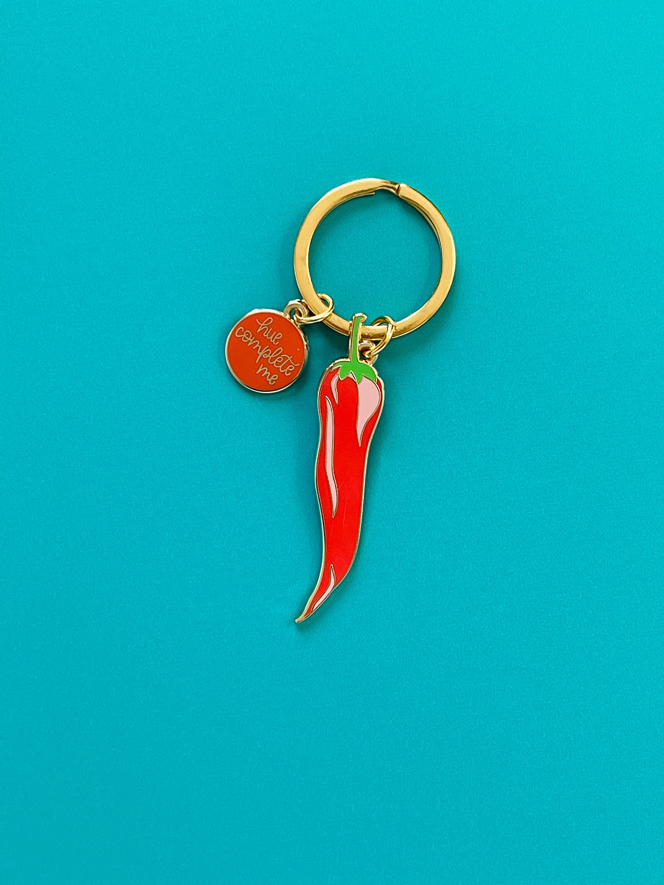 Red Chili Pepper Keychain Foodie Gift Culinary Gift Pepper Etsy UK