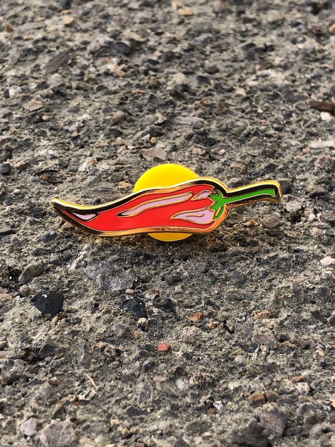 Chili Pepper Enamel Pin Red Chili Pepper Pin Foodie T Etsy