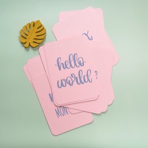 Cartes roses pour bébés jalons Jalons pour bébé fille Cadeau pour nouveau-né