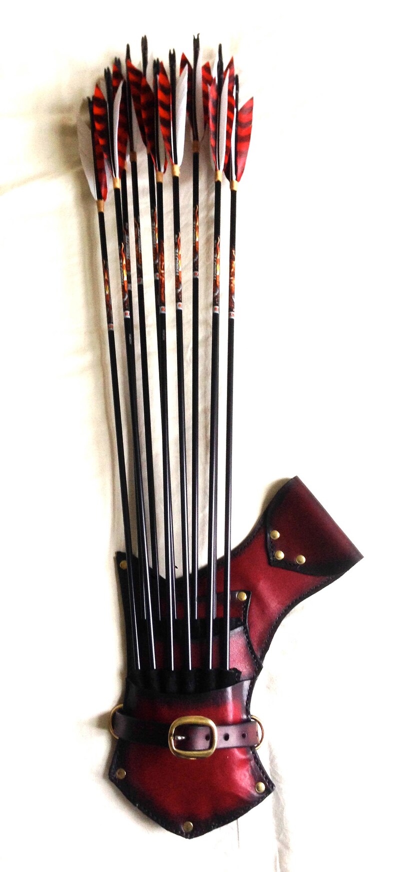 Horse Archery Quiver 12 Shot Hip Quiver on Belt Loop Etsy