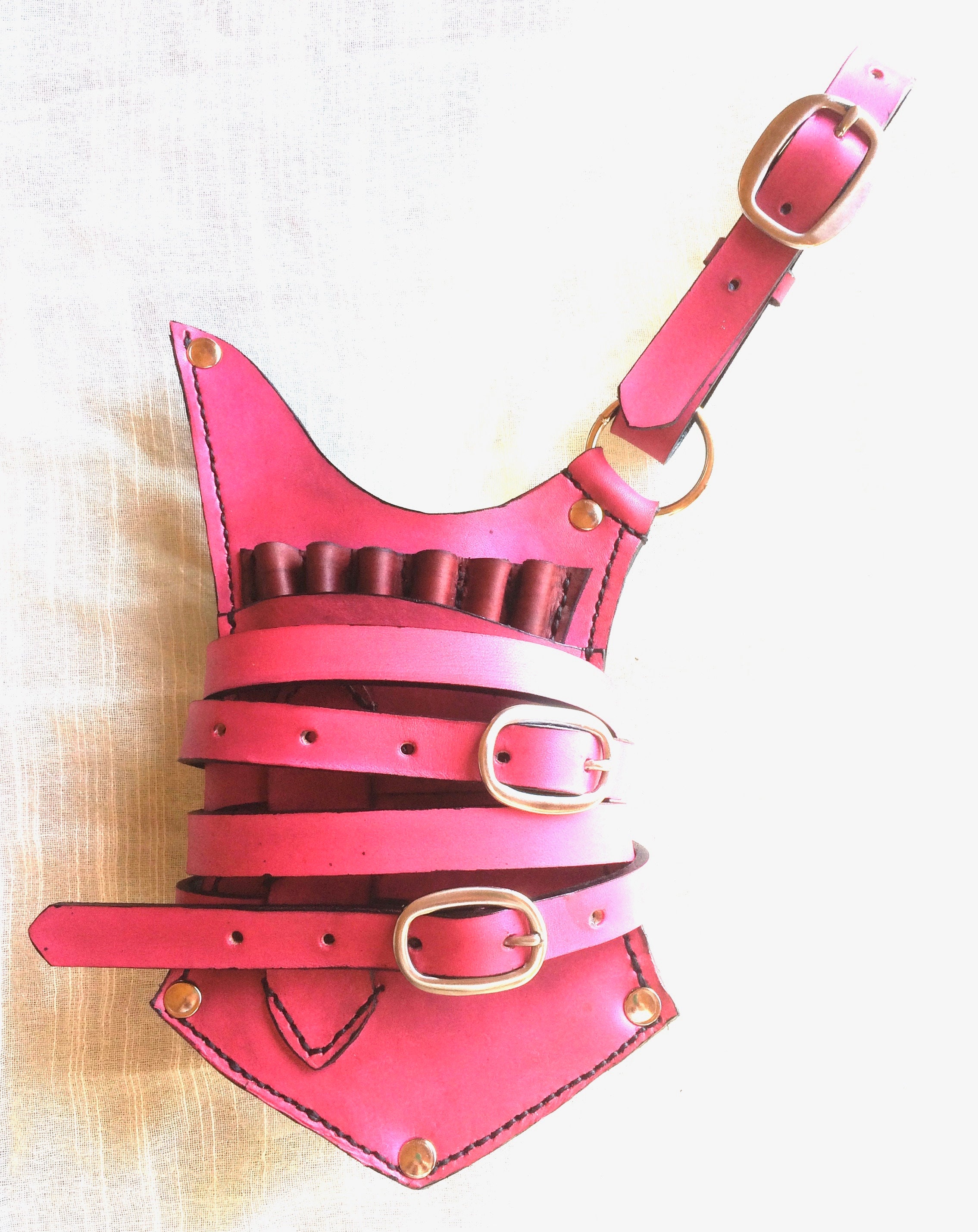 Horse Archery Quiver 6 Shot Quiver on Adjustable Belt Strap Etsy