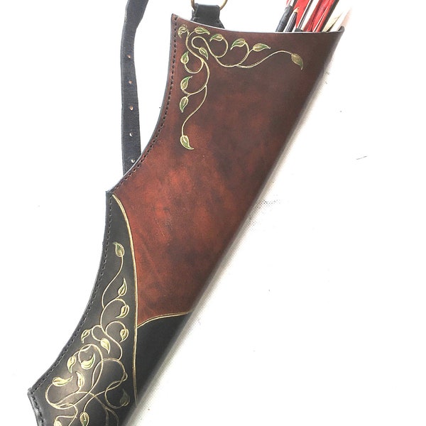 Back Quiver for Ground Archery