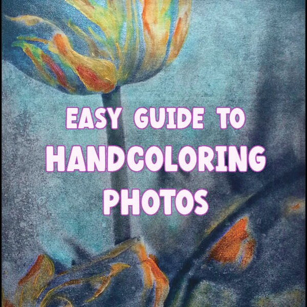 Learn how to paint your photos  : PDF Tutorial INSTANT DOWNLOAD - Great Gift for Photographer & Artist