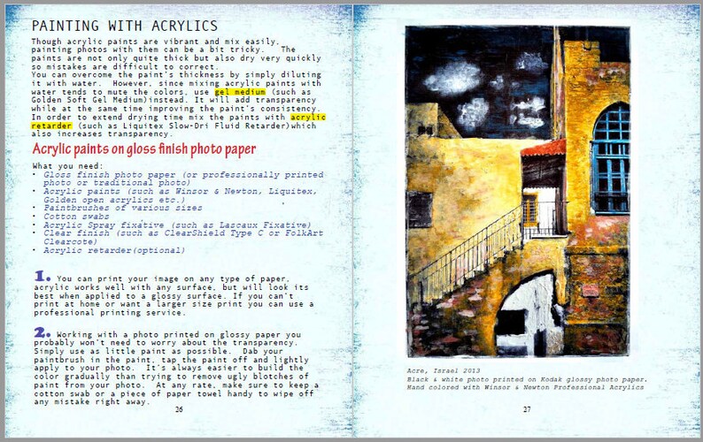 The Mixed Media Photography Book by Nitsa Malik download Etsy