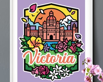 Victoria Wappen Poster