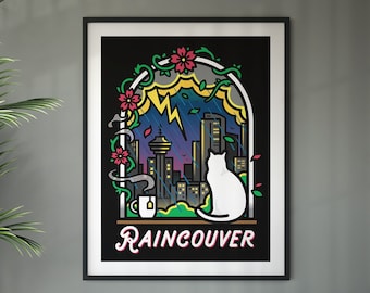 Regenwolken Poster