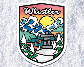 Whistler Aufkleber