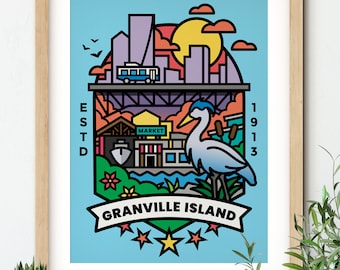 Granville Island Poster
