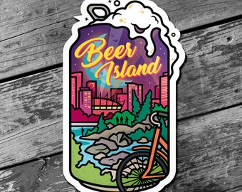 Bierinsel Sticker