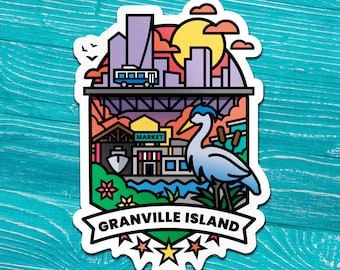 Granville Island Sticker
