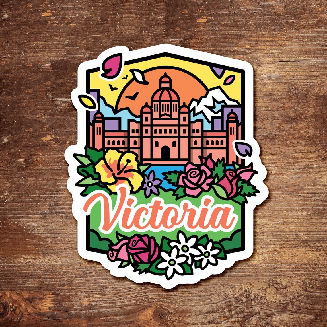 Victoria Sticker - Etsy