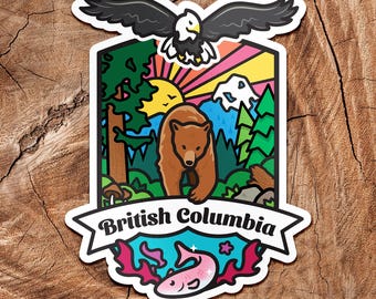 British Columbia Aufkleber