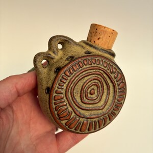 Vintage Tremar Stoneware Pomander with Lavender Pot Pourri Inner