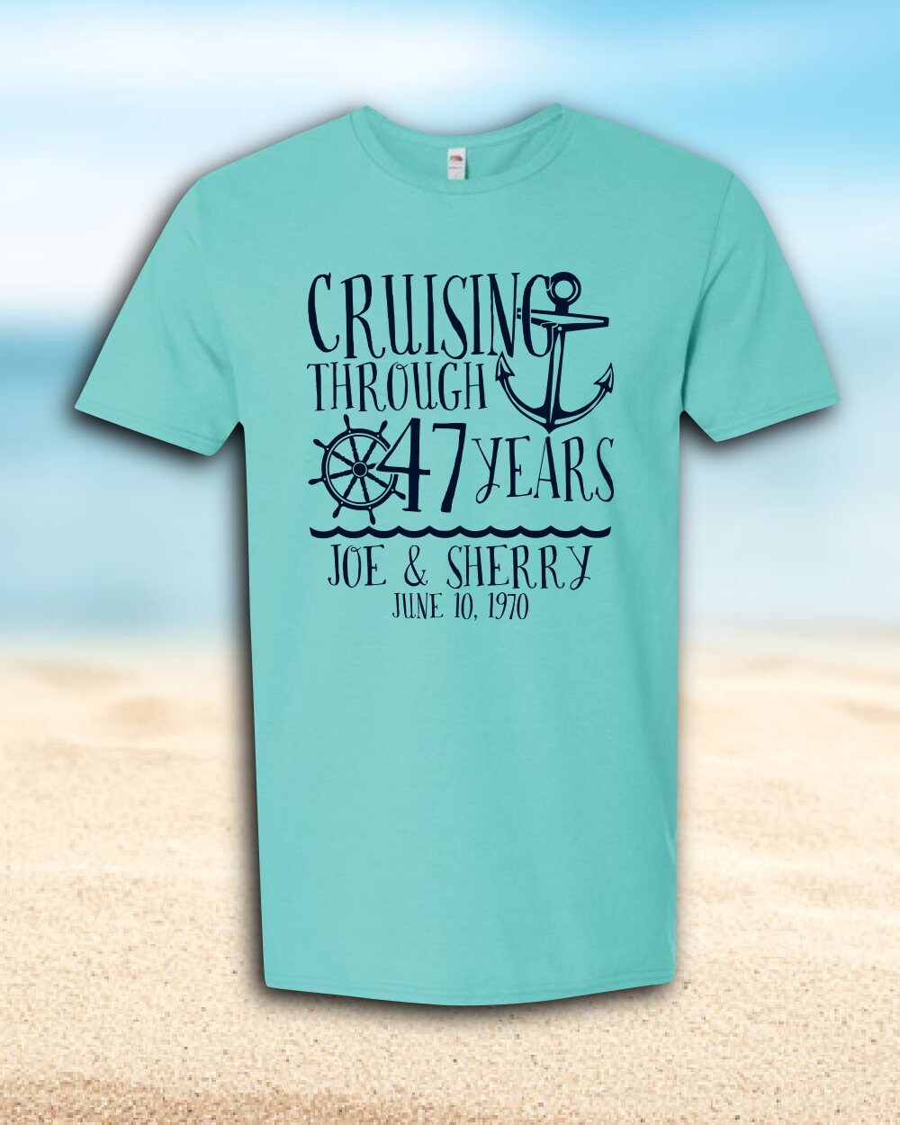 Custom Anniversary Cruise Shirts Family Cruise Group | Etsy
