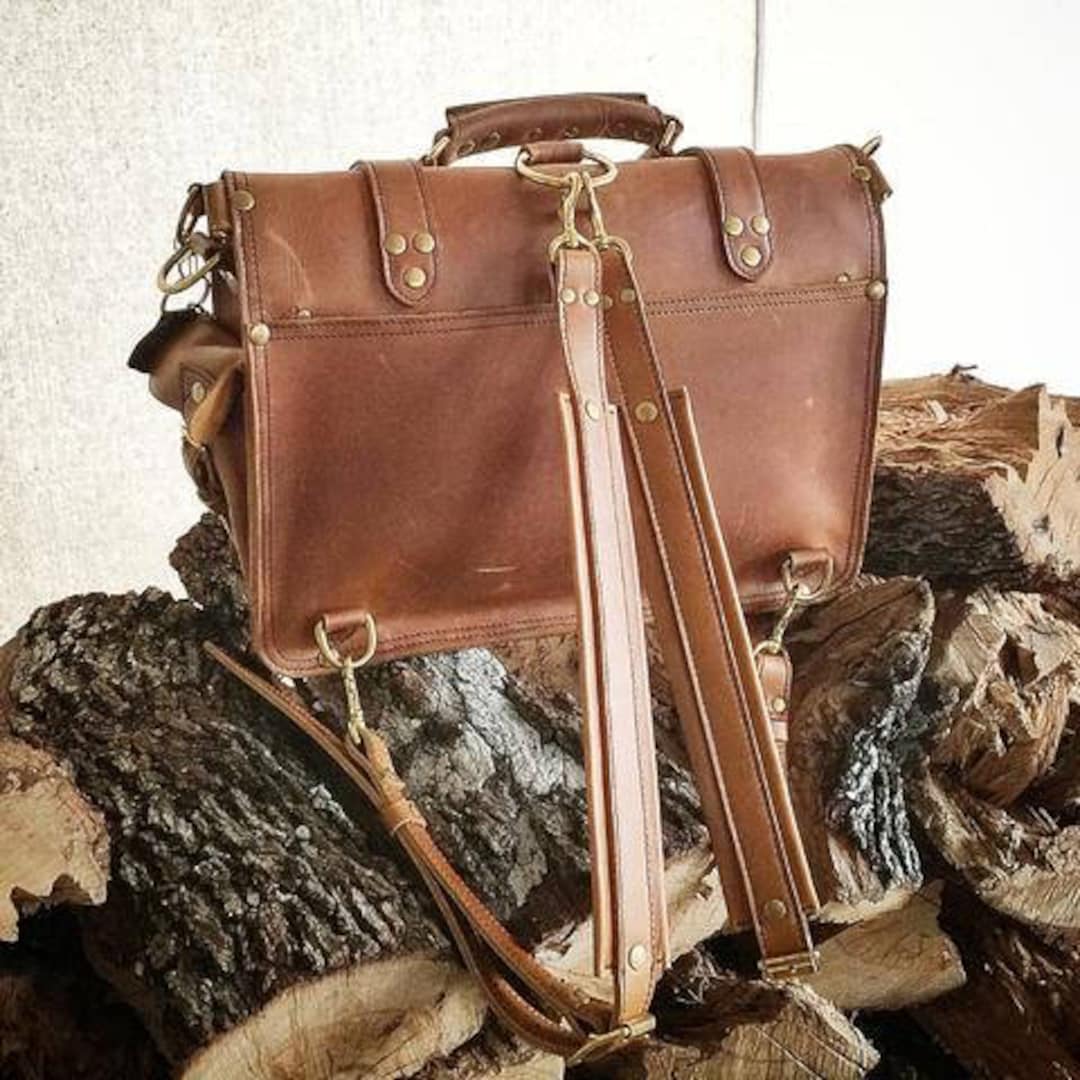 EDC Bag - Leather Crossbody Messenger Bag for Men & Women – Marlondo Leather  Co.