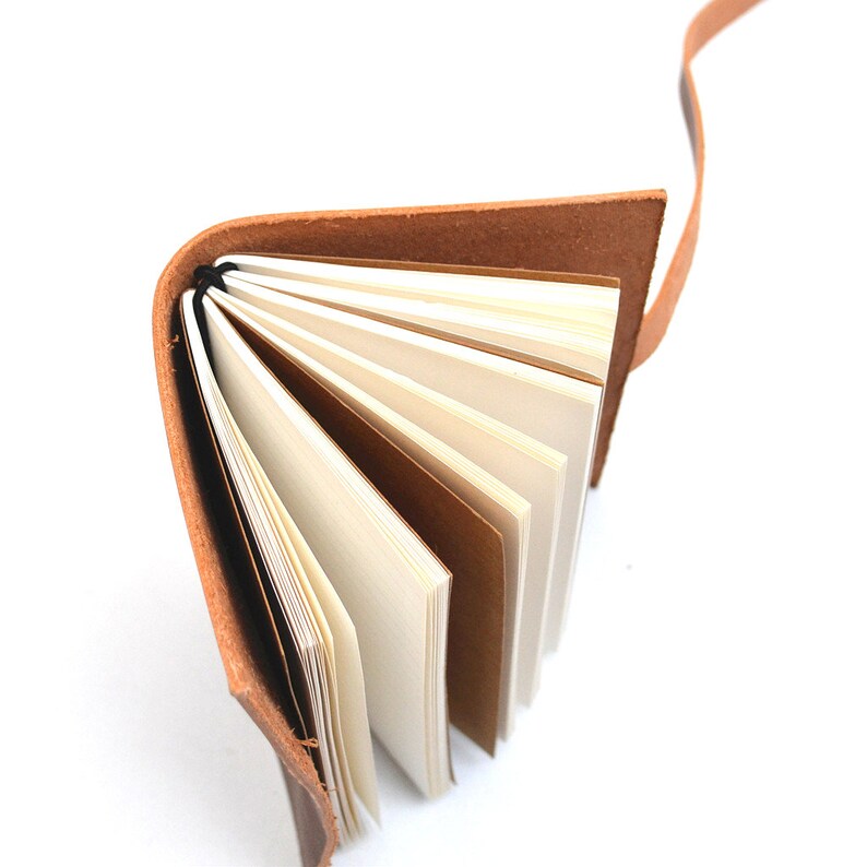 Kraft Paper Refill Notebooks for Leather Journal Covers Raw Etsy