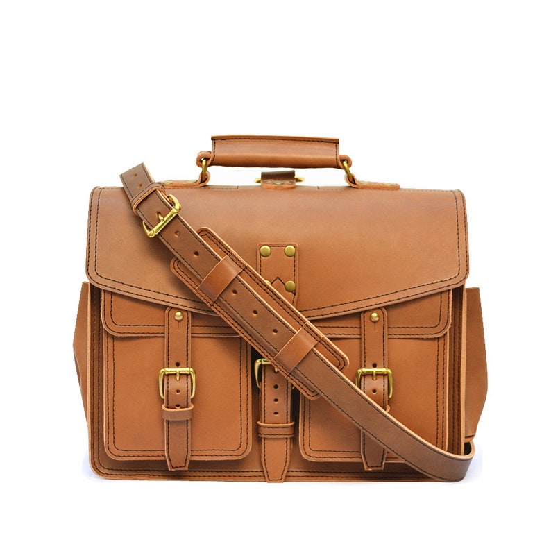 mens leather satchel briefcase
