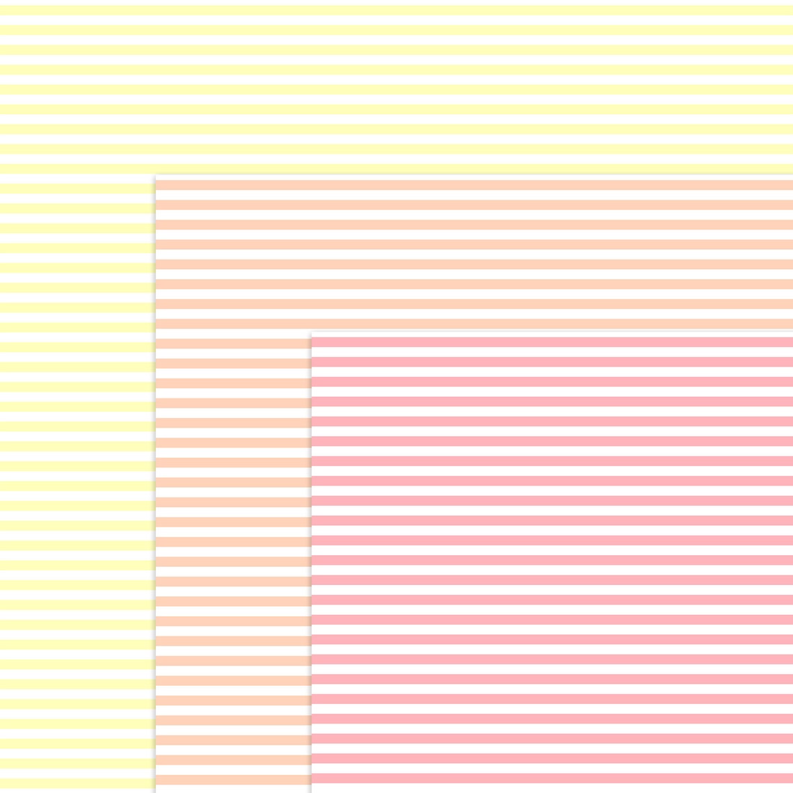 Stripes Digital Paper Set Pastel Colors Thin Lines Paper Pack | Etsy