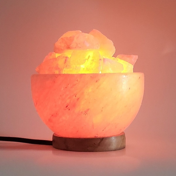 Himalayan Salt Lamp Diffuser Etsy