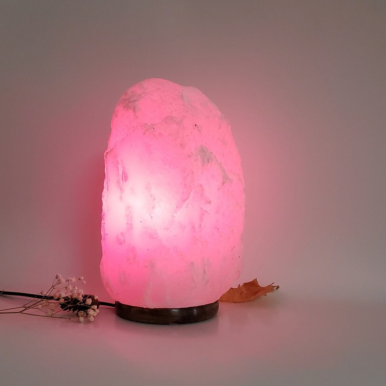 White Himalayan Salt Lamp Authentic White Himalayan Salt Etsy